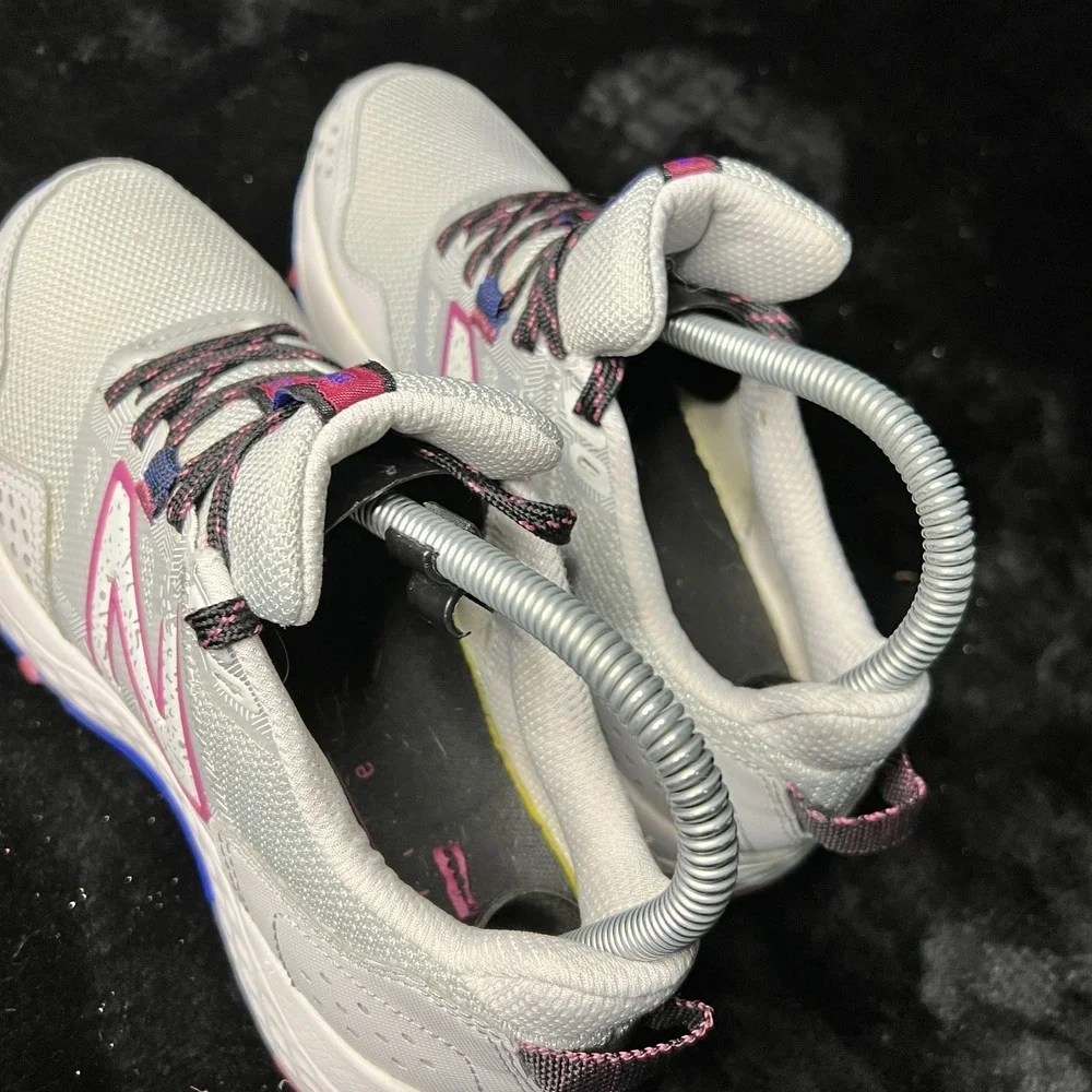 New‎ Balance 410 WT410LR8 Unisex W6.5/M5 Trail Runner Shoes Gray Plum Sneakers